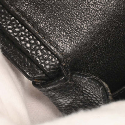 Chanel Black Caviar Medium Classic Double Flap Shoulder Bag