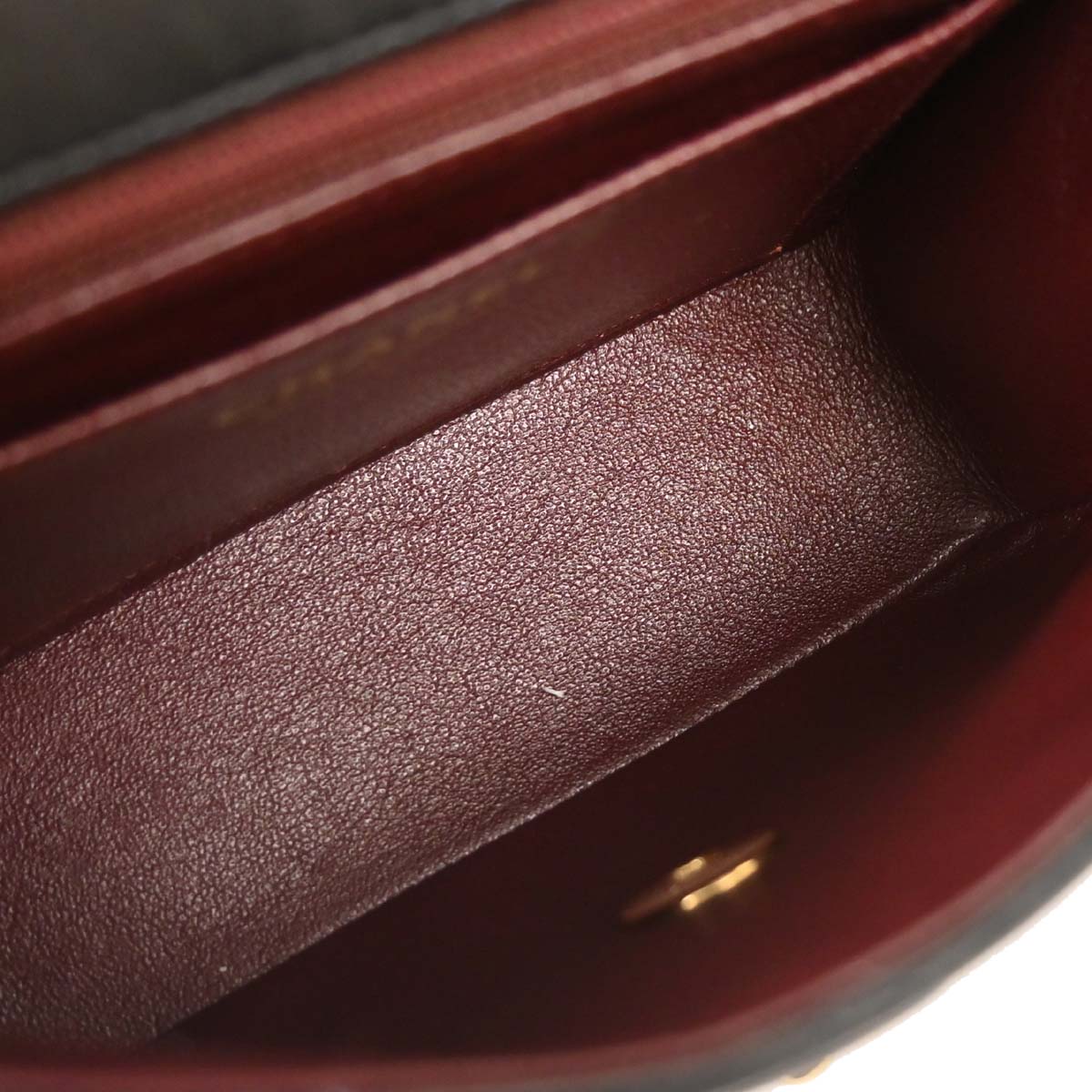 Chanel Black Lambskin Mini Classic Square Flap Shoulder Bag