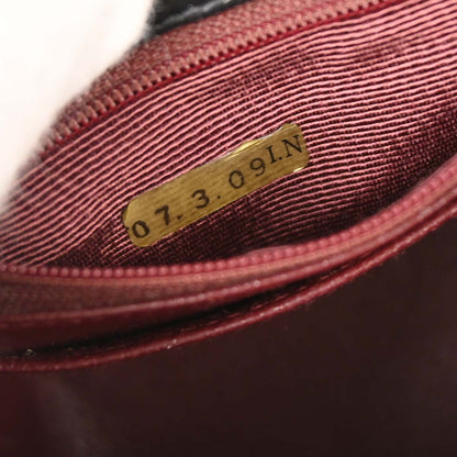 Chanel Black Lambskin Mini Classic Square Flap Shoulder Bag