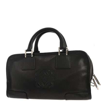 Loewe Black Leather Amazona 28 Handbag