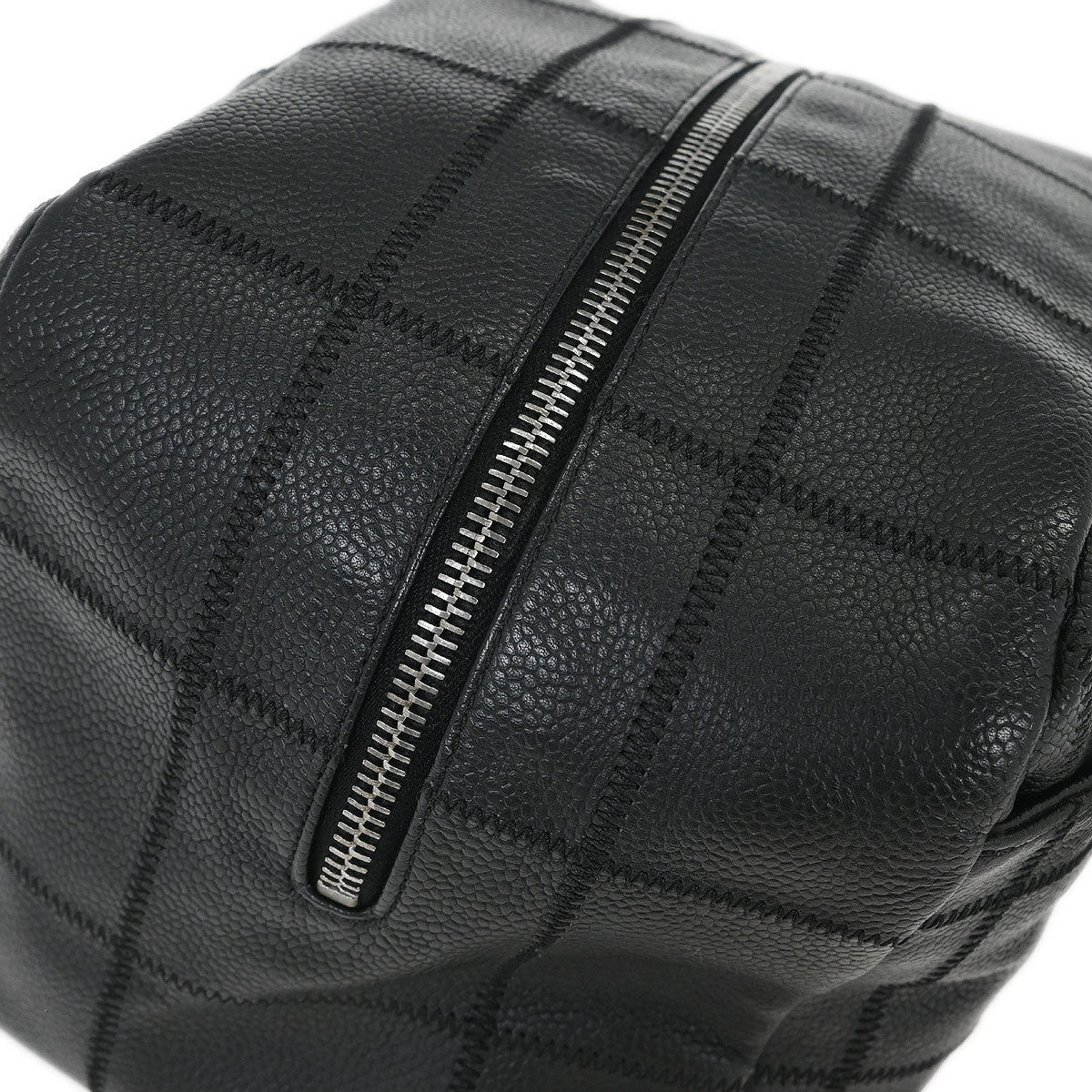 Chanel Black Caviar Chocobar Handbag