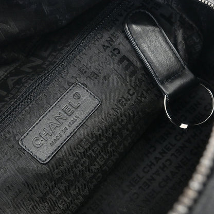 Chanel Black Caviar Chocobar Handbag
