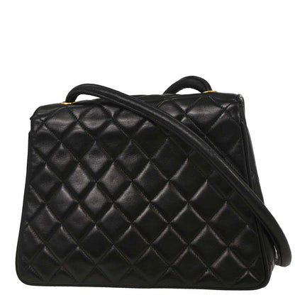 Chanel Black Lambskin Shoulder Bag