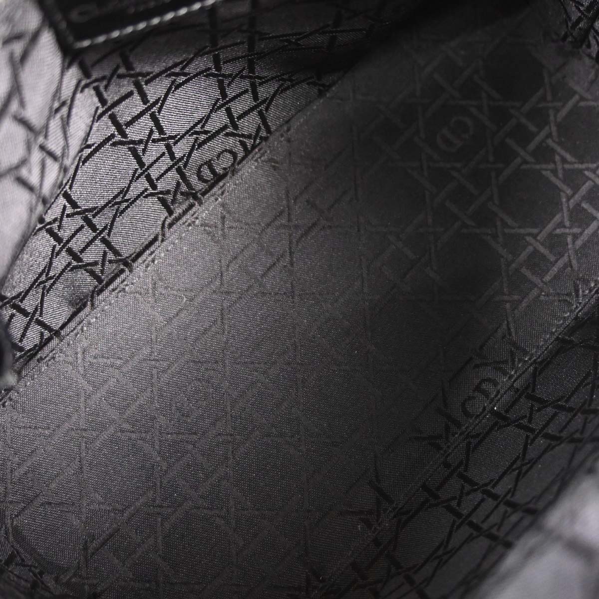 Christian Dior Yellow Canvas Cheetah Lady Dior 2way Shoulder Handbag