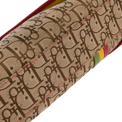 Christian Dior Rasta-Color Trotter Saddle Shoulder Bag