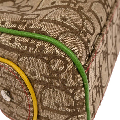 Christian Dior Rasta-Color Trotter Saddle Shoulder Bag