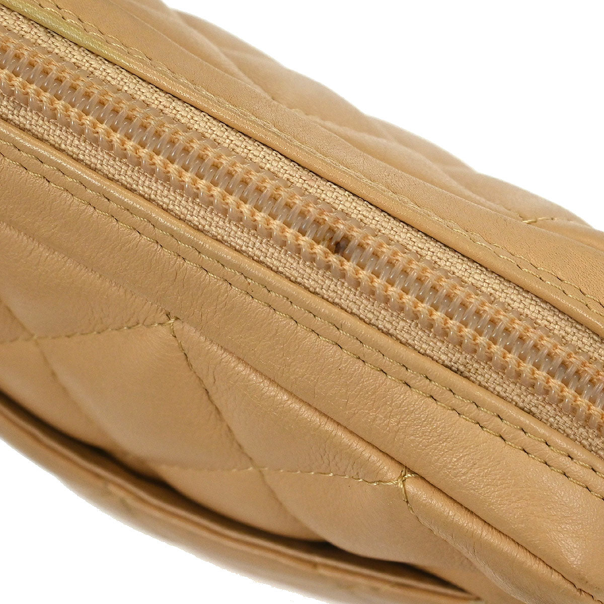 Chanel Beige Black Calfskin Cambon Ligne Crossbody Bag