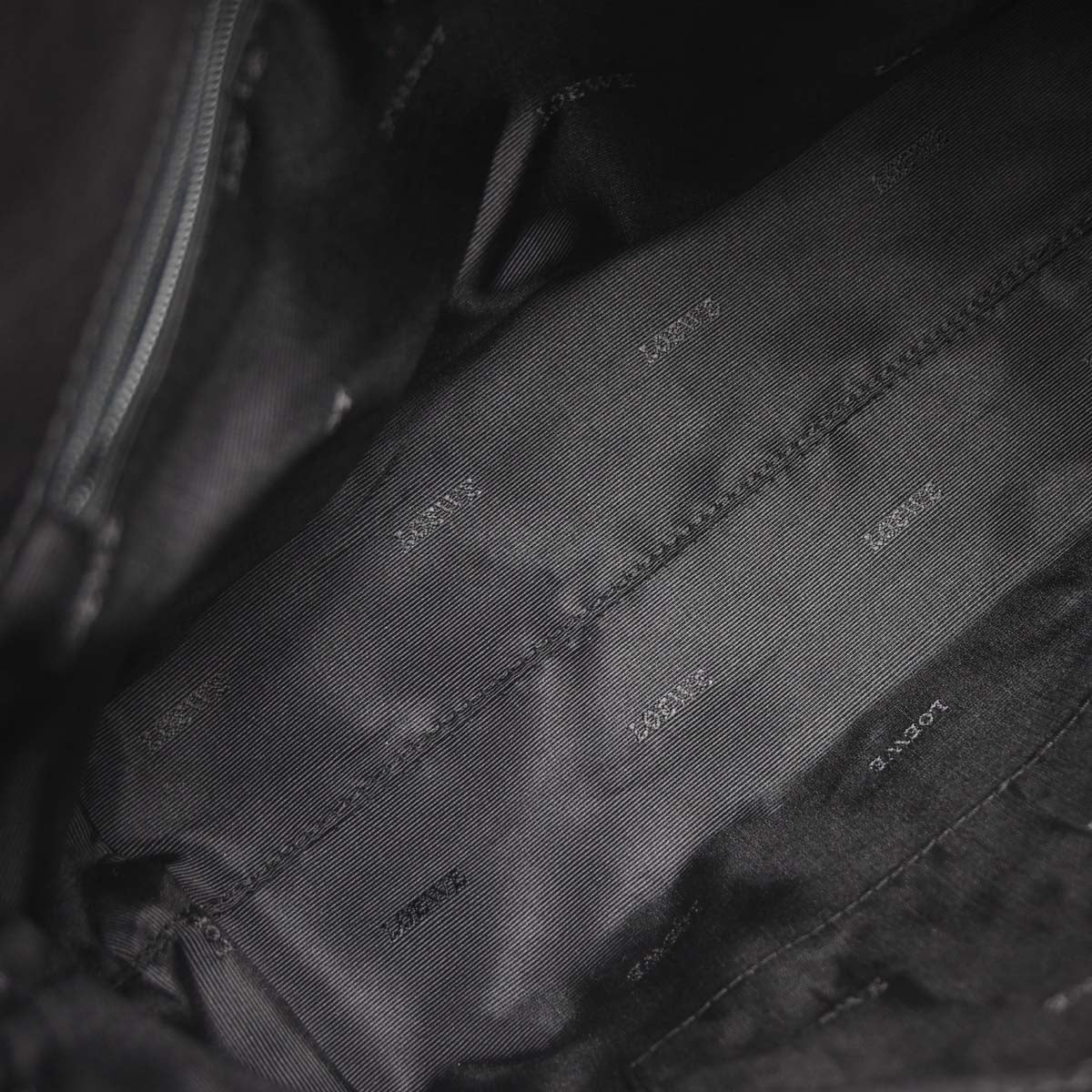 Loewe Black Leather Tote Handbag