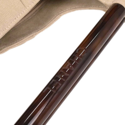 Chanel Beige Canvas Handbag