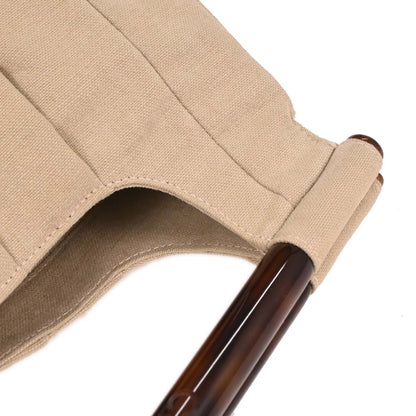 Chanel Beige Canvas Handbag