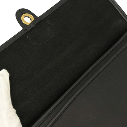 Coach Black Leather 2way Shoulder Handbag