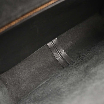 Coach Black Leather 2way Shoulder Handbag