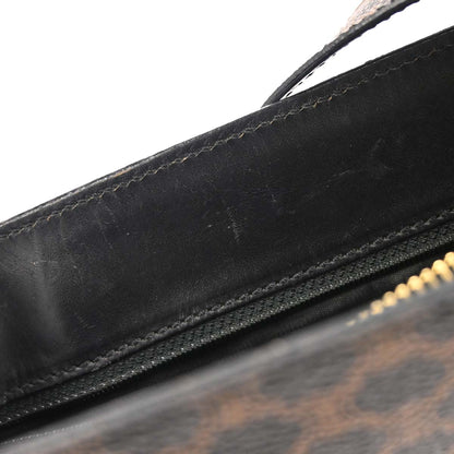 Celine Black Macadam Handbag