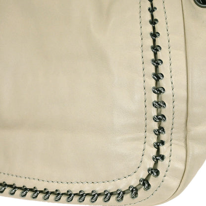 Chanel Beige Calfskin Luxury Line Handbag