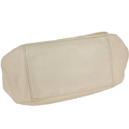 Chanel Beige Calfskin Luxury Line Handbag