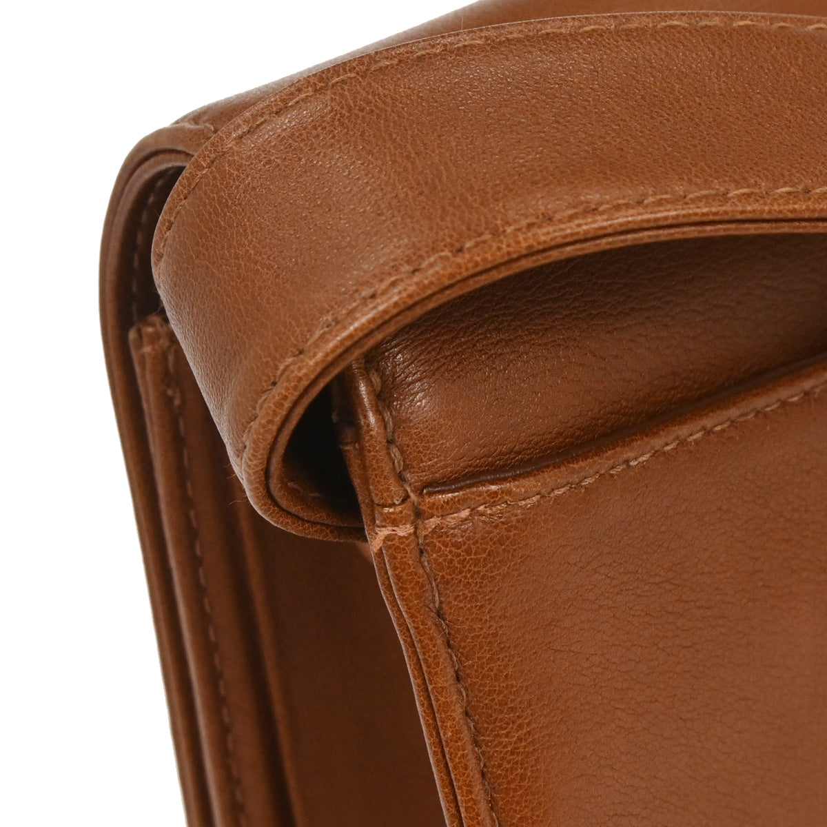 Chanel Brown Calfskin Shoulder Bag