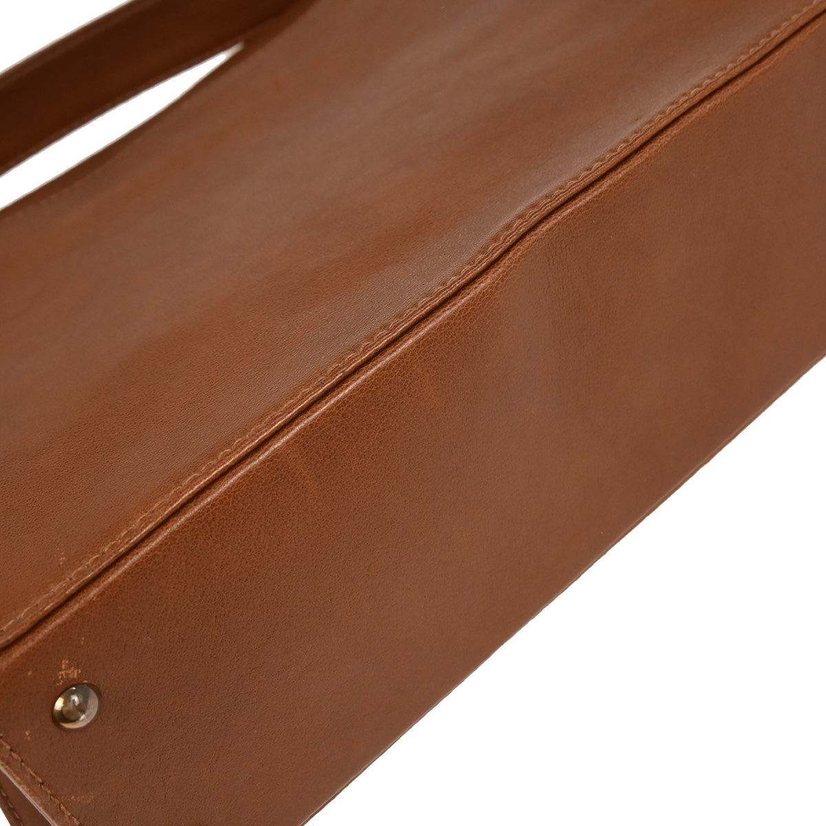 Chanel Brown Calfskin Shoulder Bag