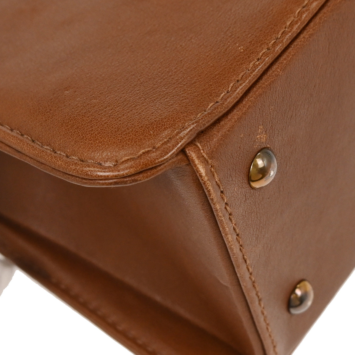 Chanel Brown Calfskin Shoulder Bag