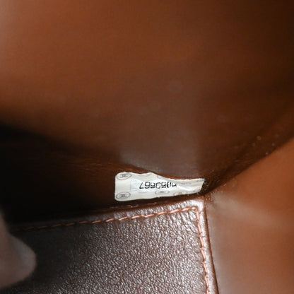 Chanel Brown Calfskin Shoulder Bag