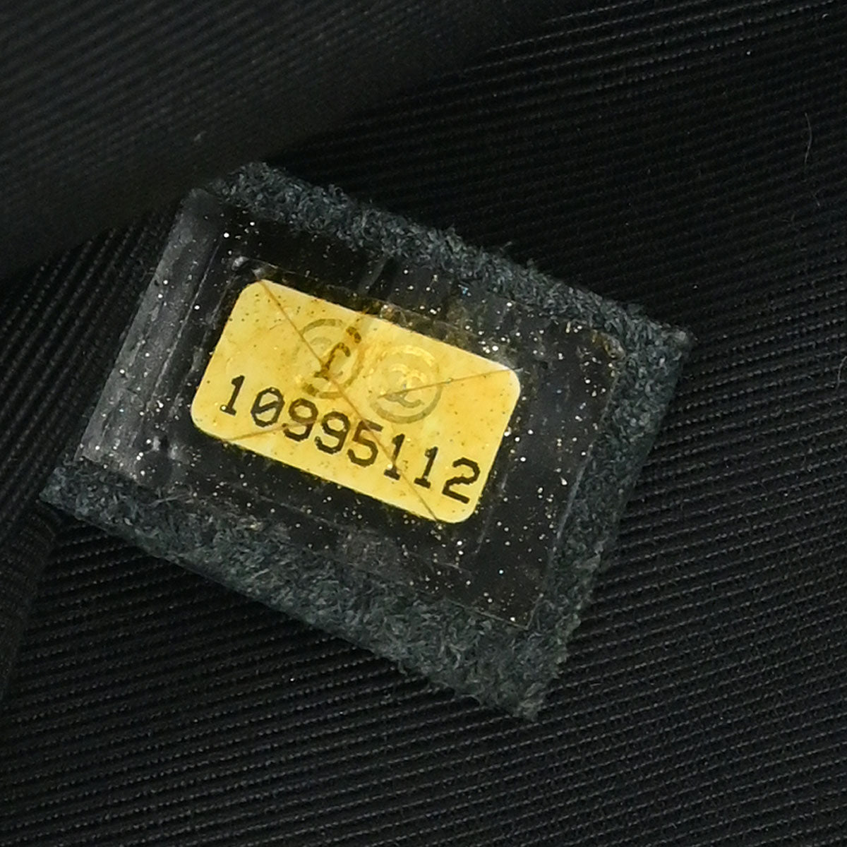 Chanel * Black Icon Patchwork Single Flap Shoulder Bag