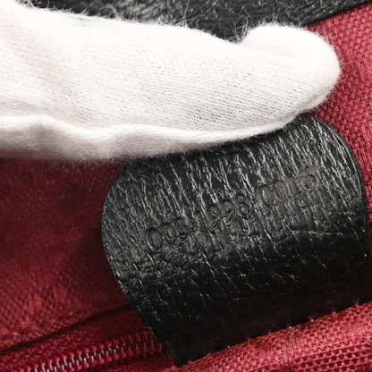 Gucci Black Pigskin Bamboo Backpack