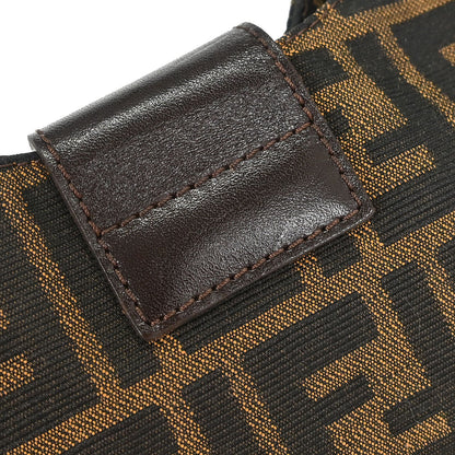 Fendi Brown Canvas Zucca Handbag