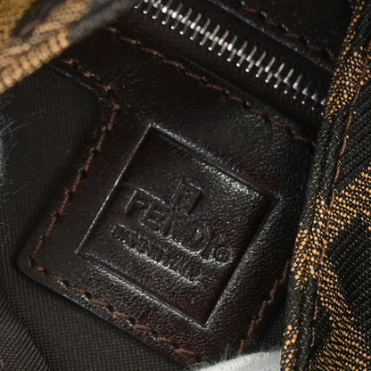 Fendi Brown Canvas Zucca Handbag
