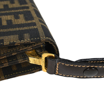 Fendi Brown Canvas Zucca Handbag