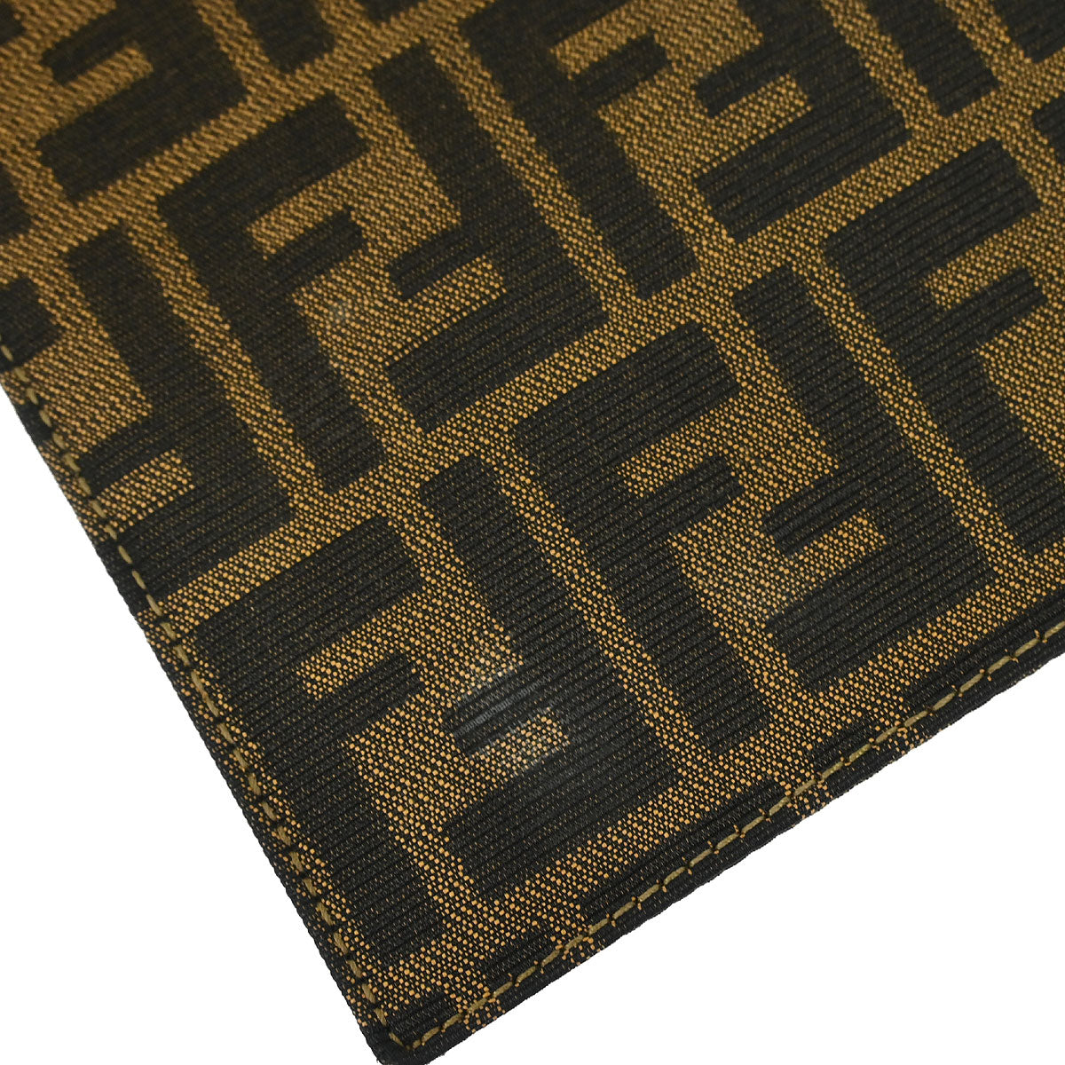 Fendi Brown Canvas Zucca Handbag