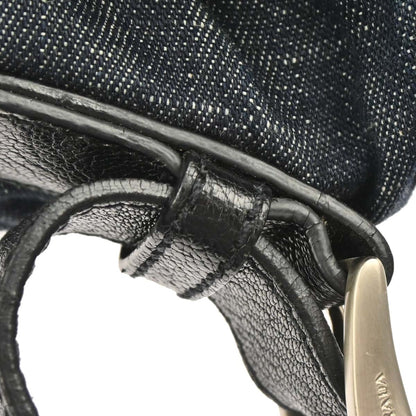 Prada Navy Denim Shoulder Bag