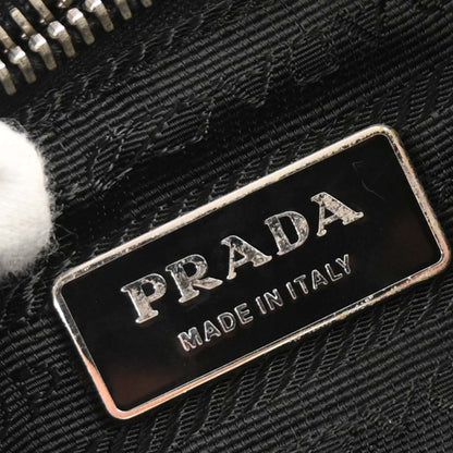 Prada Navy Denim Shoulder Bag