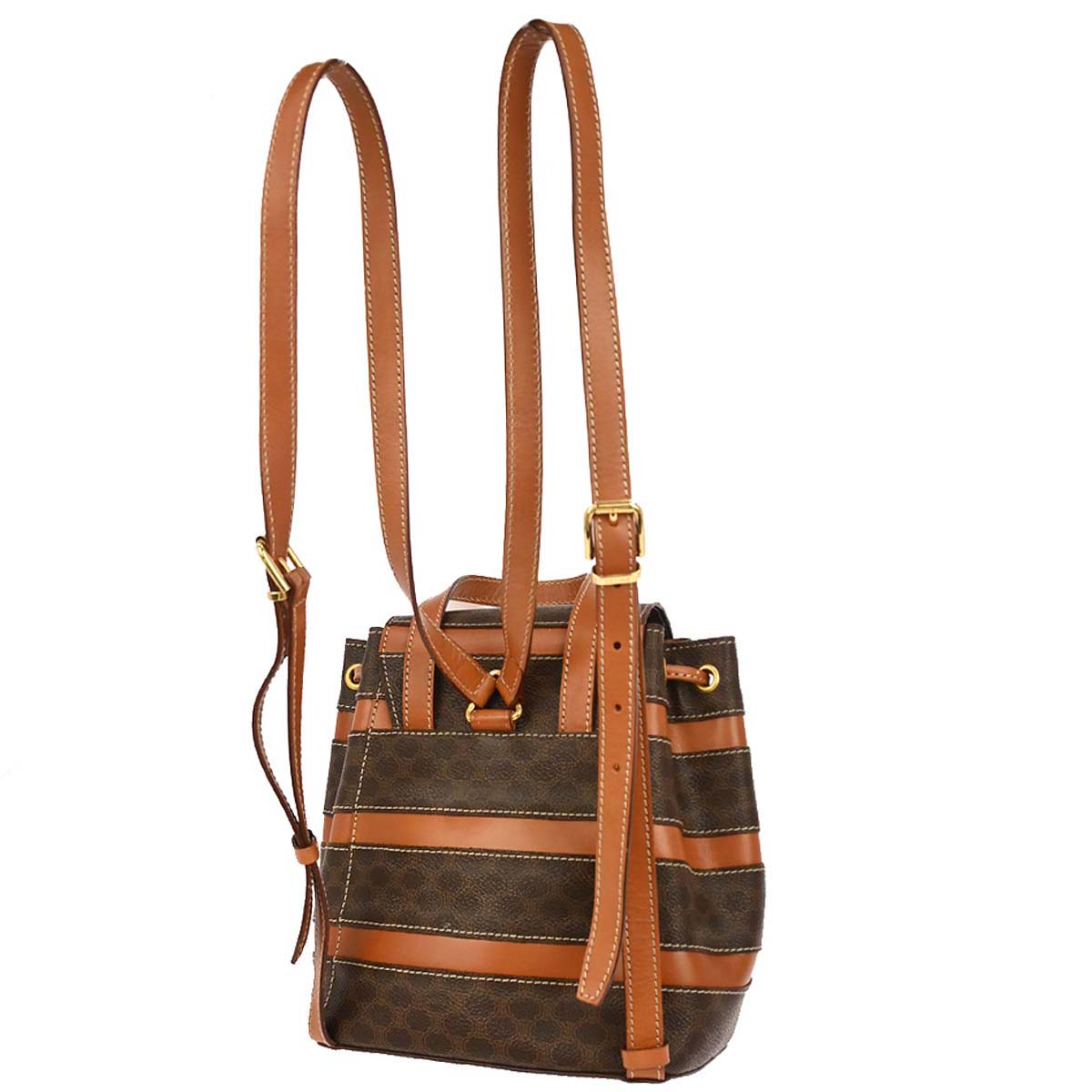 Celine Brown Macadam Backpack