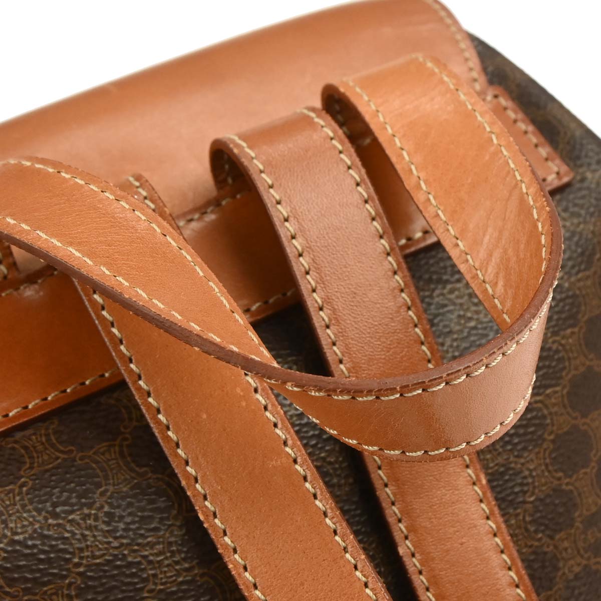 Celine Brown Macadam Backpack