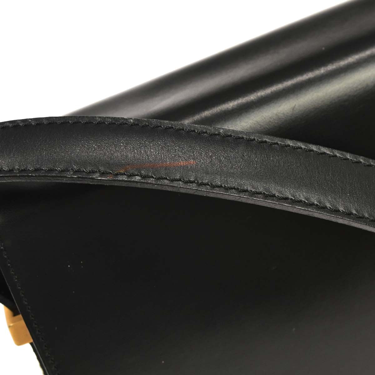 Celine Black Leather Shoulder Bag