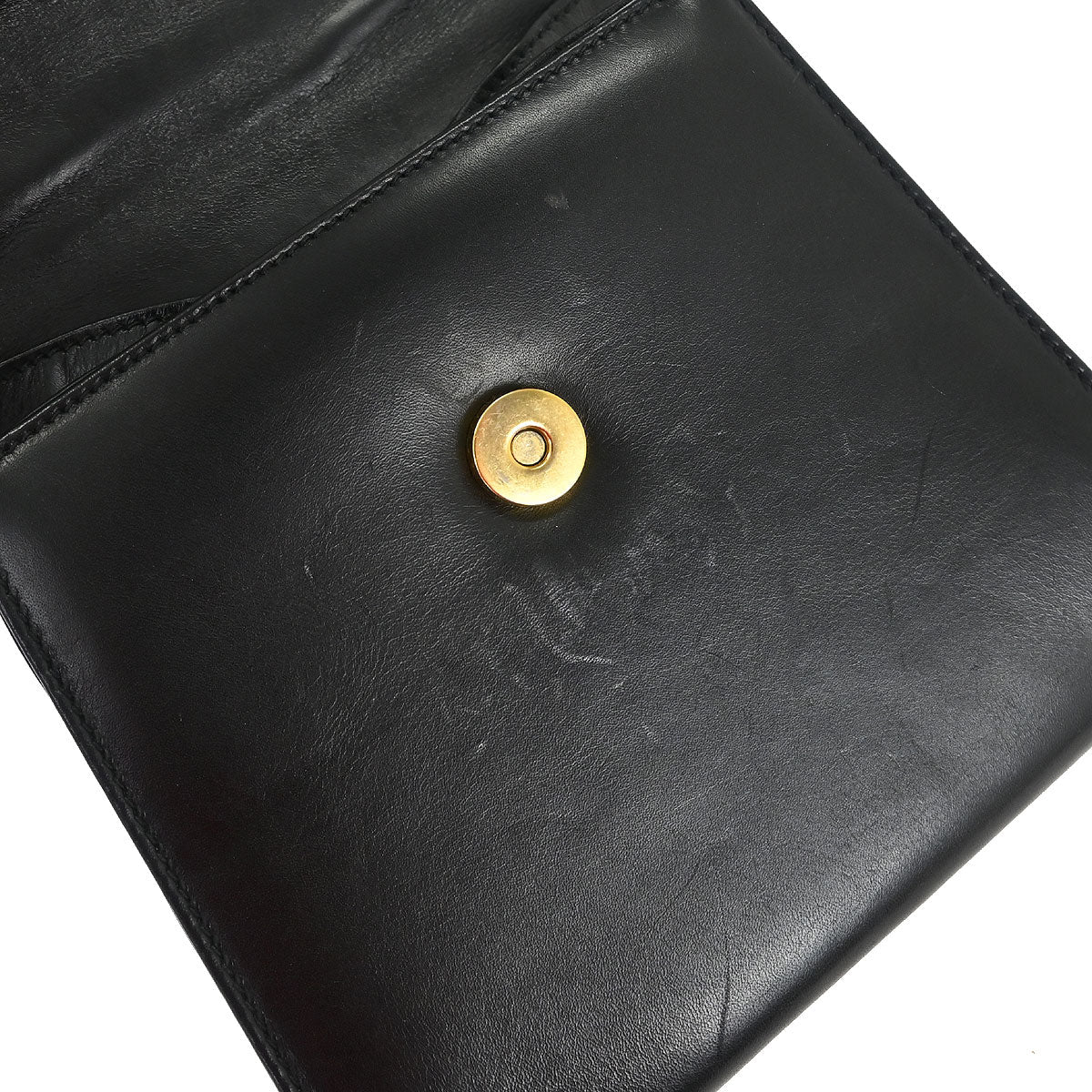 Salvatore Ferragamo Black Leather Vara Bow 2way Shoulder Handbag