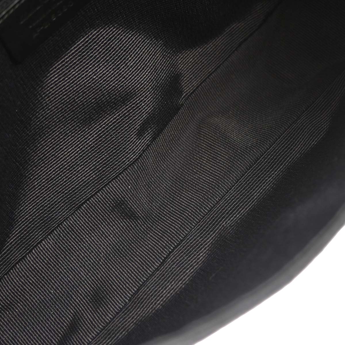 Salvatore Ferragamo Black Canvas Gancini Handbag