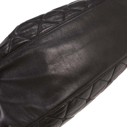 Chanel Black Lambskin Tote Handbag