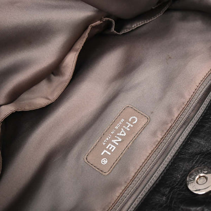 Chanel Black Lambskin Tote Handbag