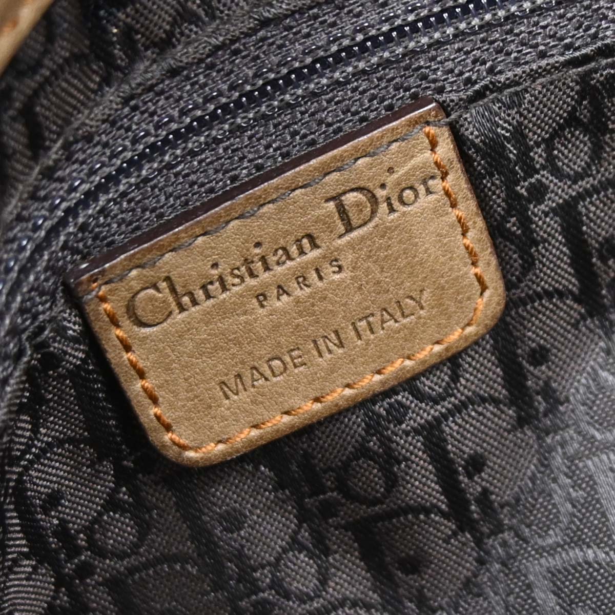Christian Dior 2006 Gaucho Saddle Bag