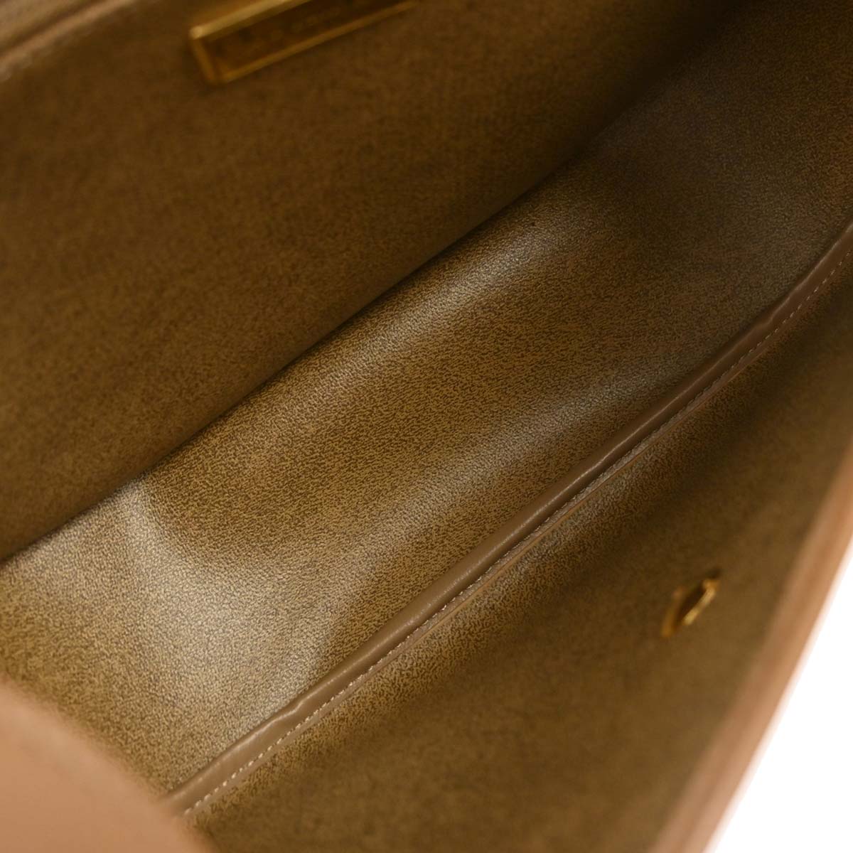 Christian Dior Beige PVC Honeycomb Shoulder Bag