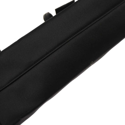 Prada Black Satin Tote Handbag