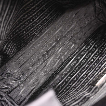 Prada Black Satin Tote Handbag