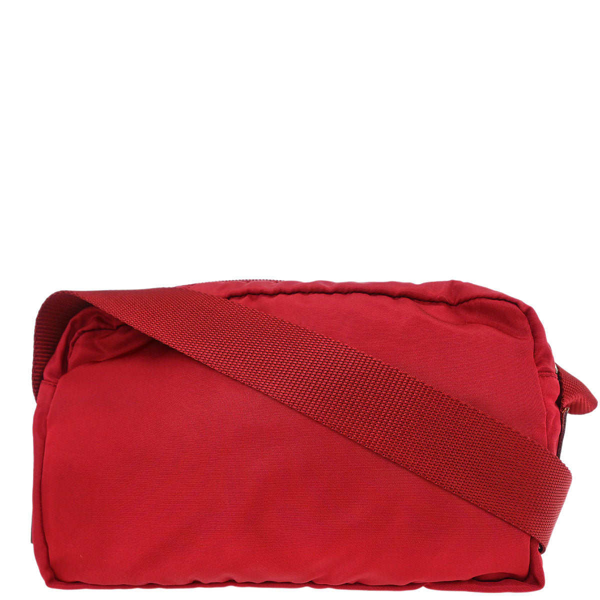 Prada Red Nylon Shoulder Bag