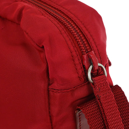Prada Red Nylon Shoulder Bag