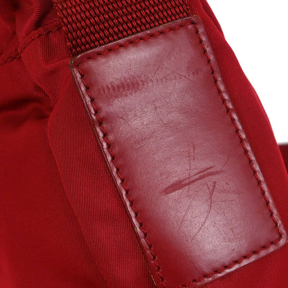 Prada Red Nylon Shoulder Bag