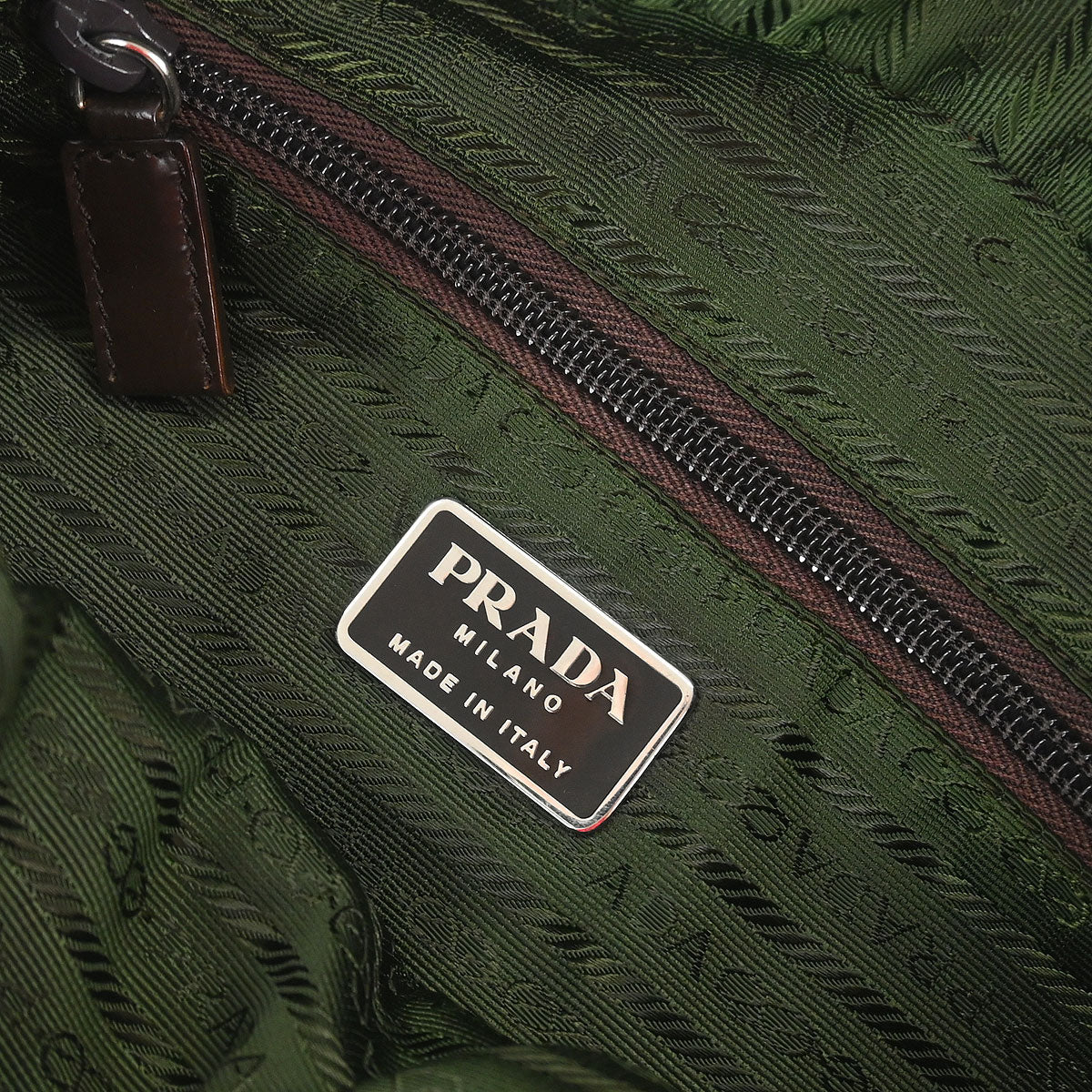 Prada Red Nylon Shoulder Bag