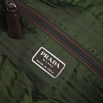 Prada Red Nylon Shoulder Bag