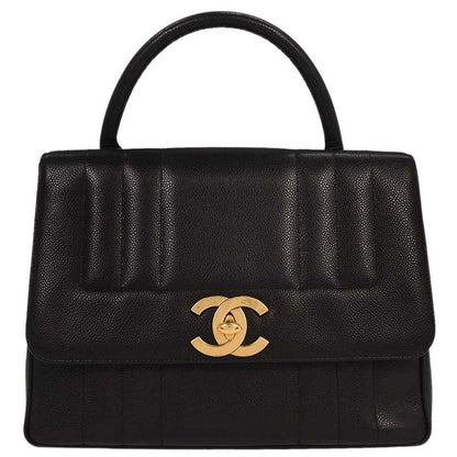 Chanel Black Caviar Mademoiselle Handbag