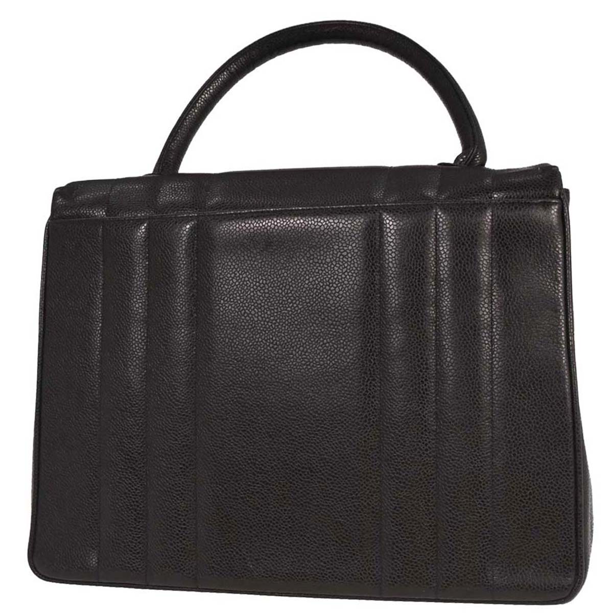 Chanel Black Caviar Mademoiselle Handbag