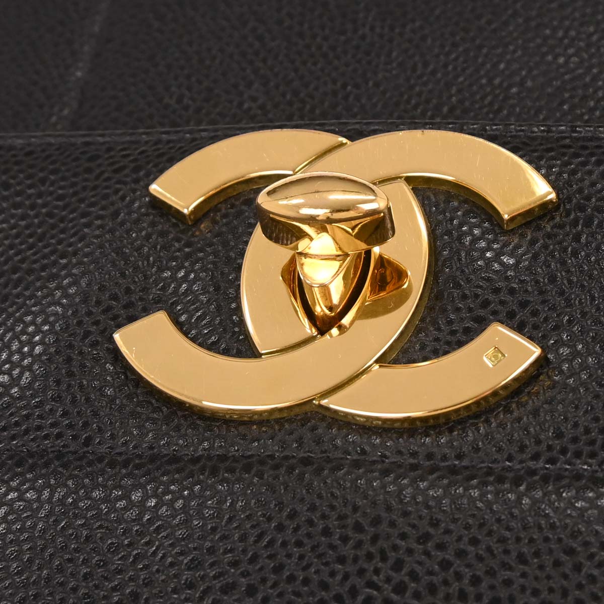 Chanel Black Caviar Mademoiselle Handbag